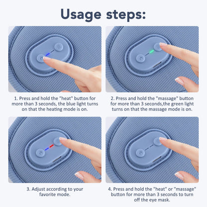Cordless Heated Eye Therapy Mask